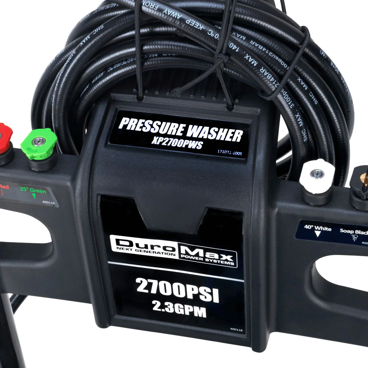 2,700-PSI 2.3-GPM 180cc Gas Engine Pressure Washer - Image 5