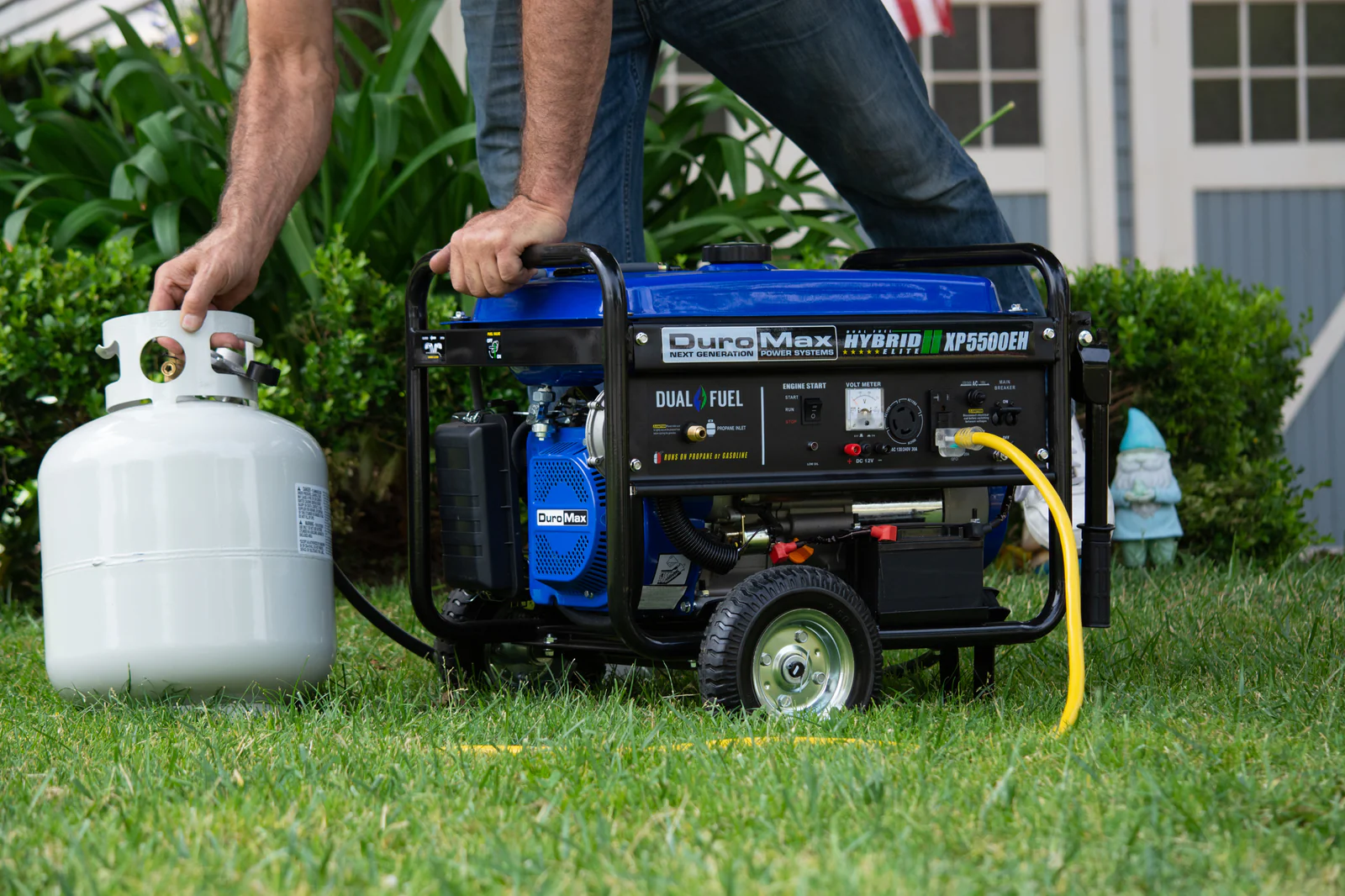 5,500 Watt Dual Fuel Portable Generator - Image 20