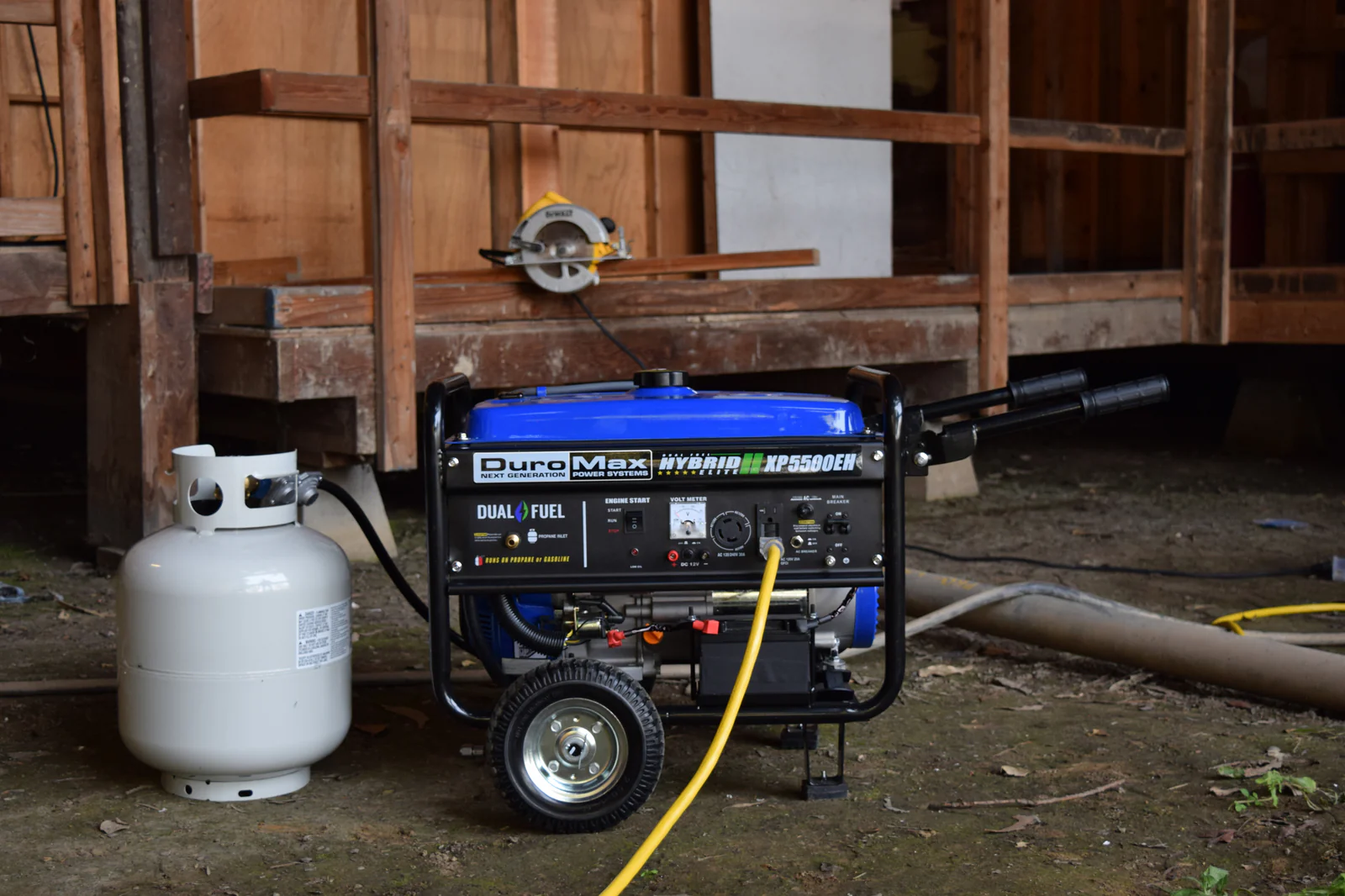 5,500 Watt Dual Fuel Portable Generator - Image 21