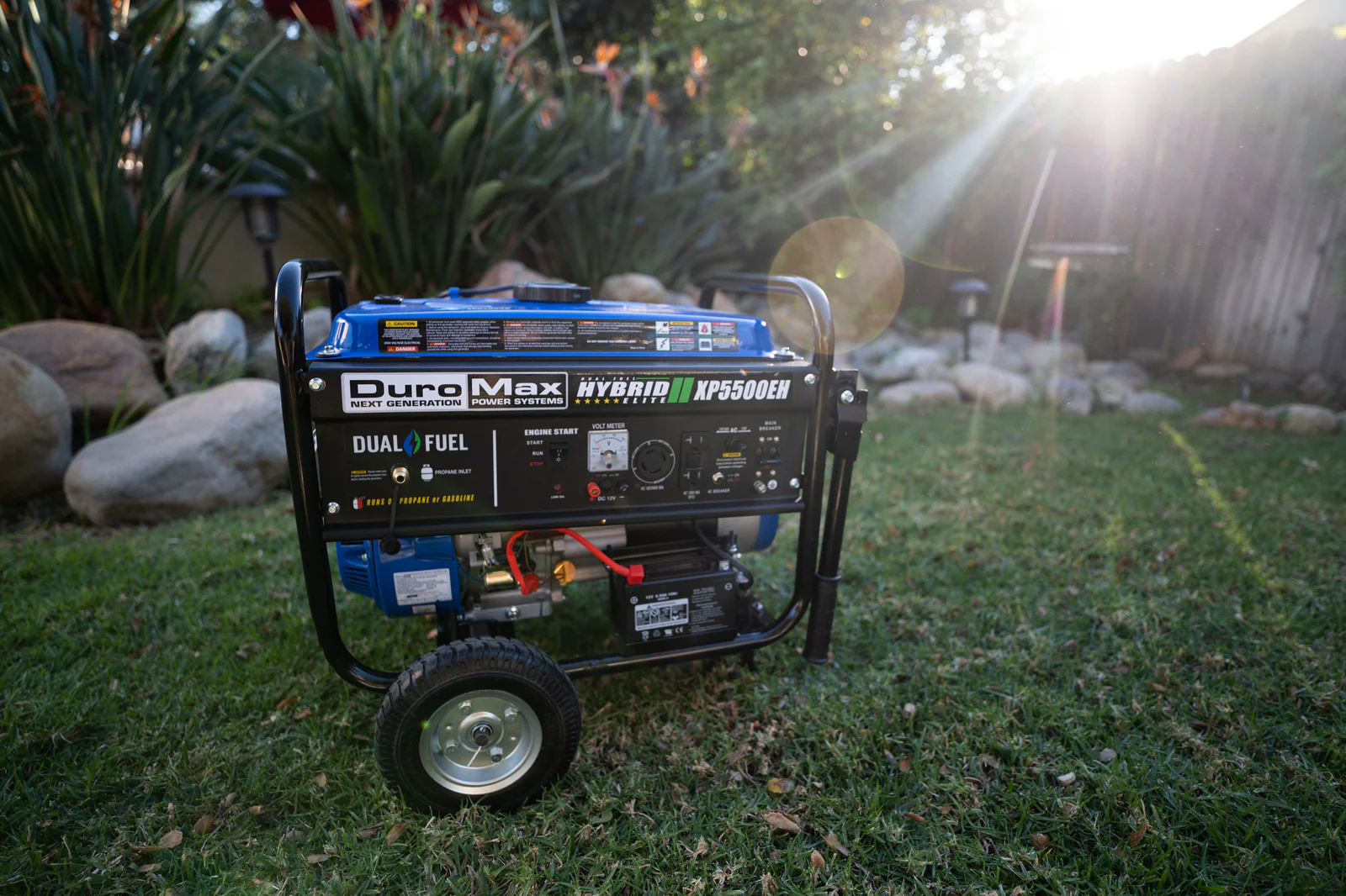 5,500 Watt Dual Fuel Portable Generator - Image 24