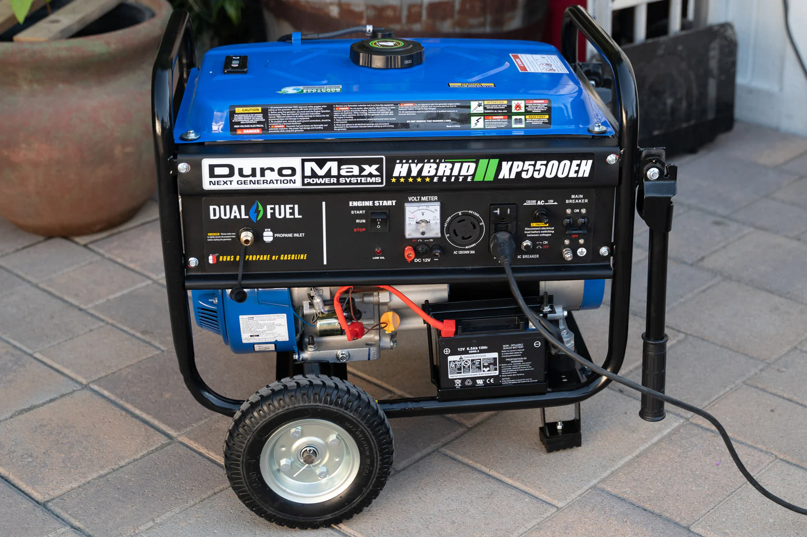 5,500 Watt Dual Fuel Portable Generator - Image 27