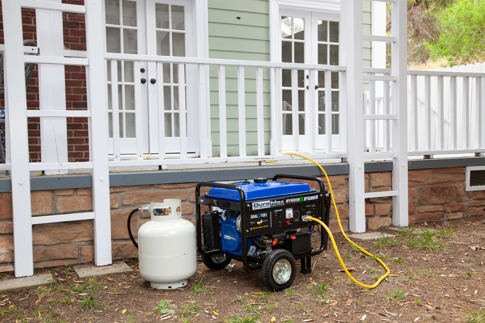 5,500 Watt Dual Fuel Portable Generator - Image 30