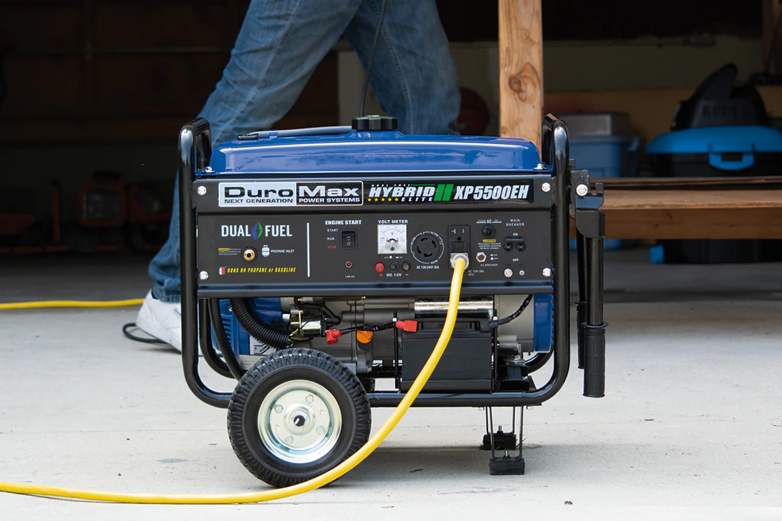 5,500 Watt Dual Fuel Portable Generator - Image 31