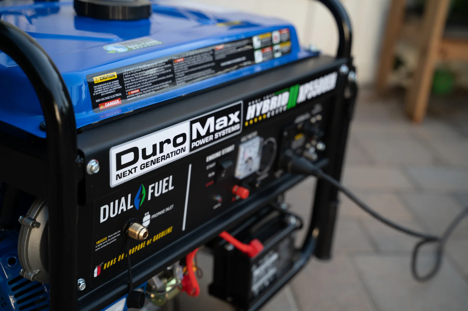 5,500 Watt Dual Fuel Portable Generator - Image 34