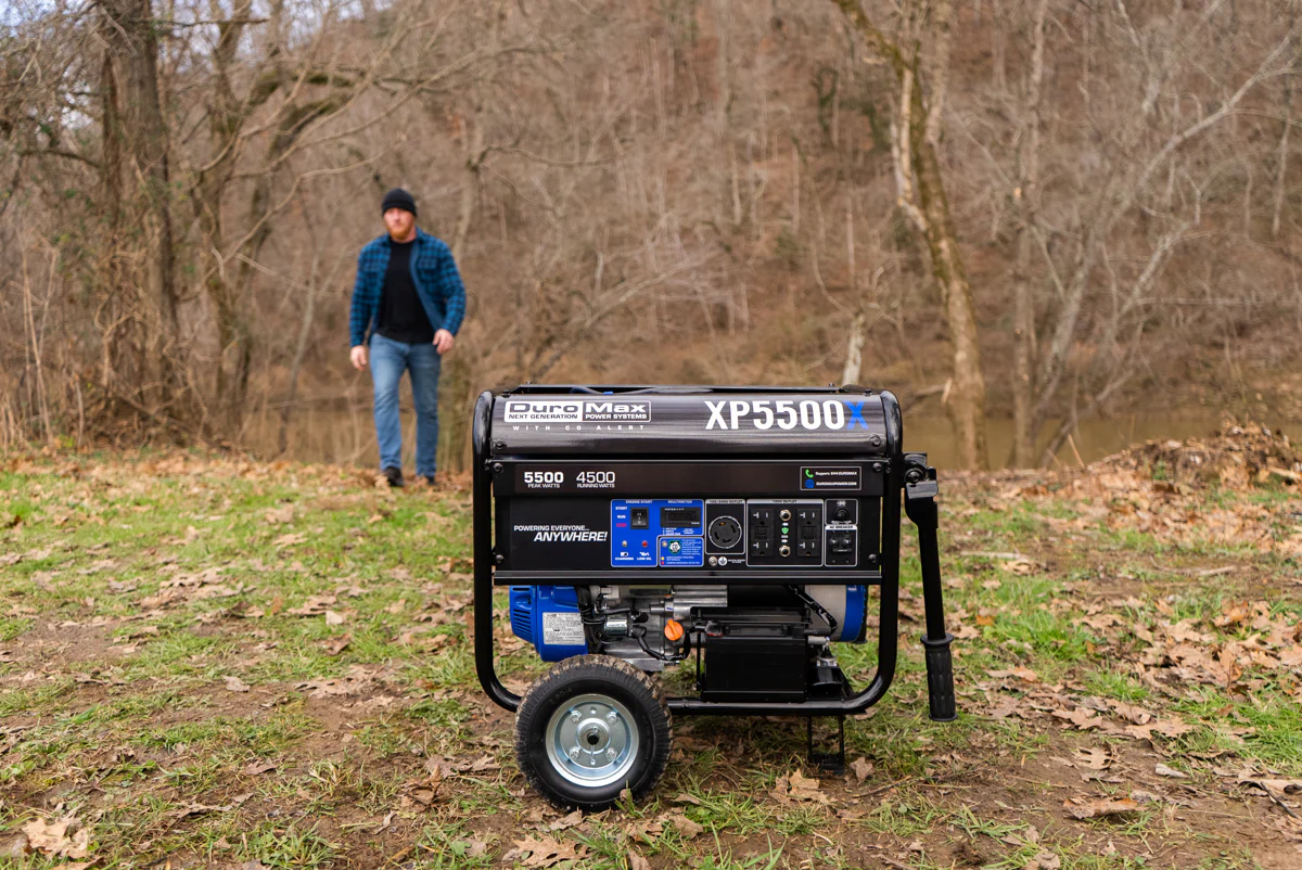 5,500 Watt Gasoline Portable Generator w/ CO Alert - Image 15