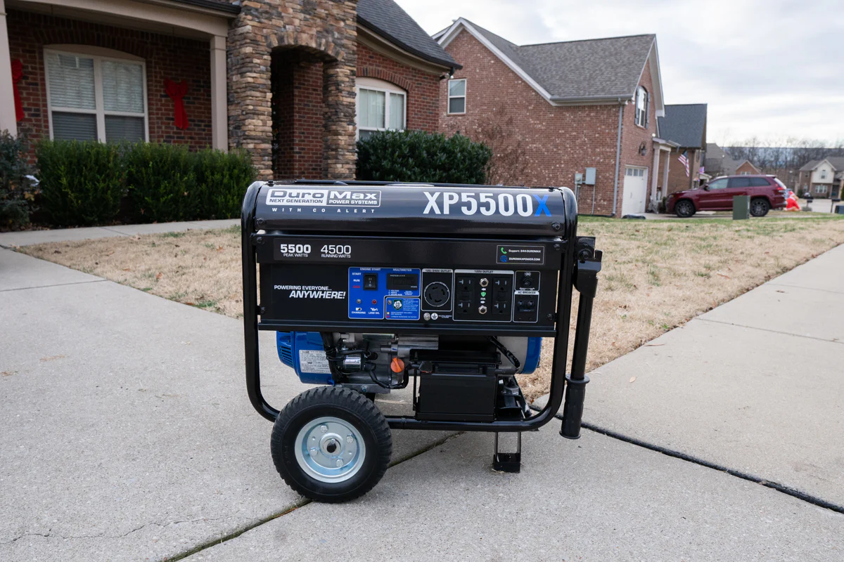 5,500 Watt Gasoline Portable Generator w/ CO Alert - Image 20