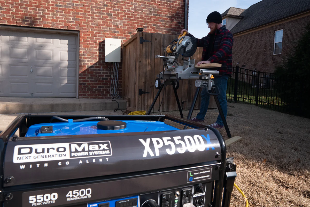 5,500 Watt Gasoline Portable Generator w/ CO Alert - Image 24