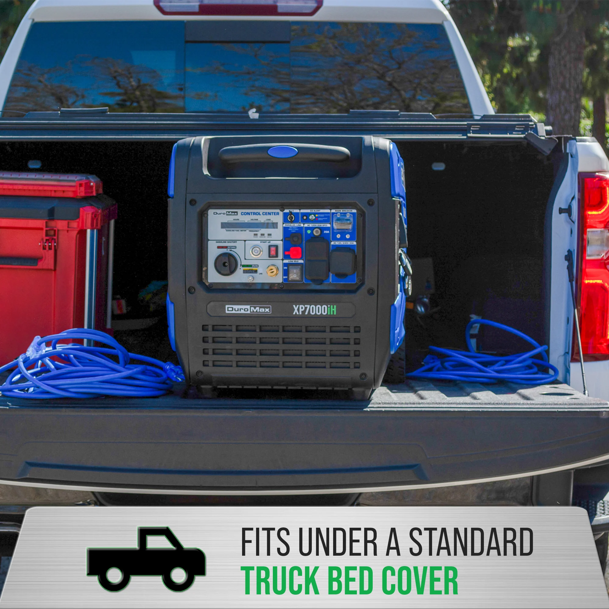 7,000 Watt Portable Dual Fuel Inverter Generator - Quiet, Low THD - Image 12