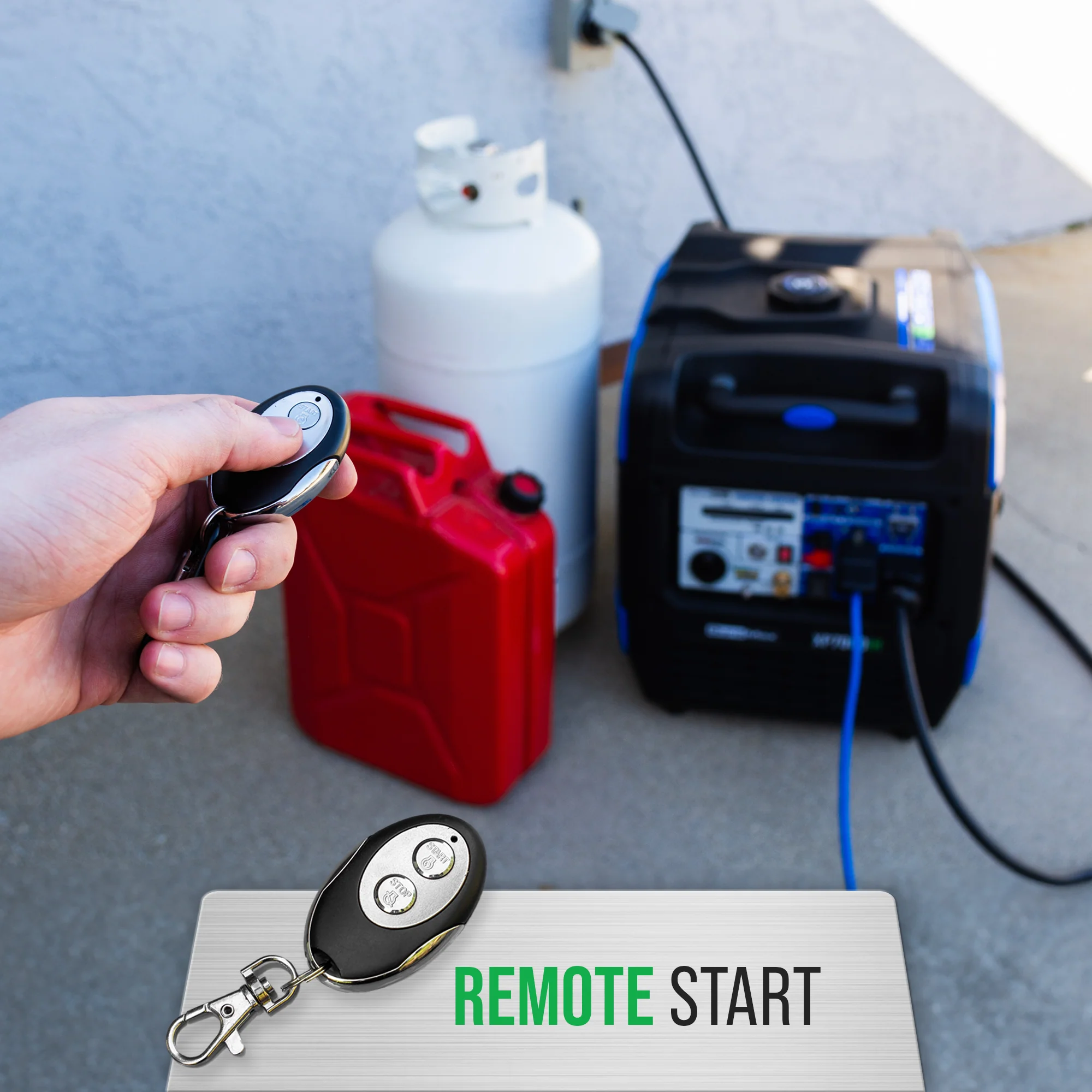 7,000 Watt Portable Dual Fuel Inverter Generator - Quiet, Low THD - Image 7