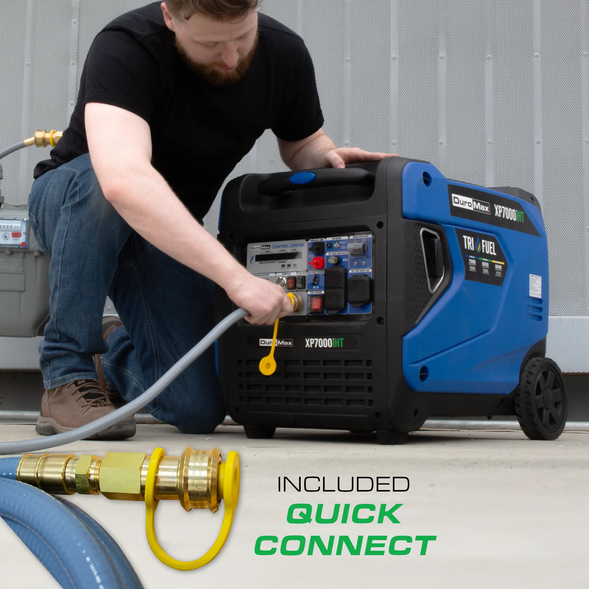 7,000 Watt Portable Tri Fuel Inverter Generator - Quiet, Low THD - Image 11