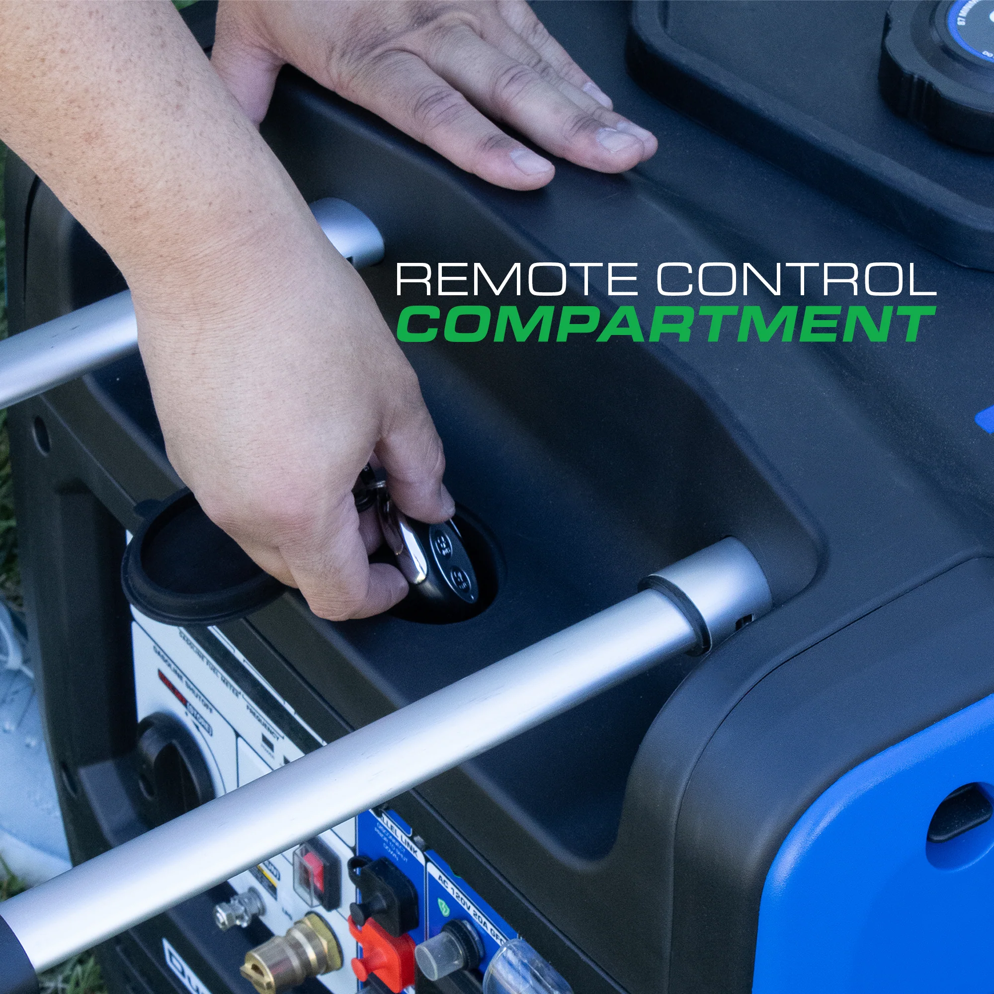 7,000 Watt Portable Tri Fuel Inverter Generator - Quiet, Low THD - Image 14