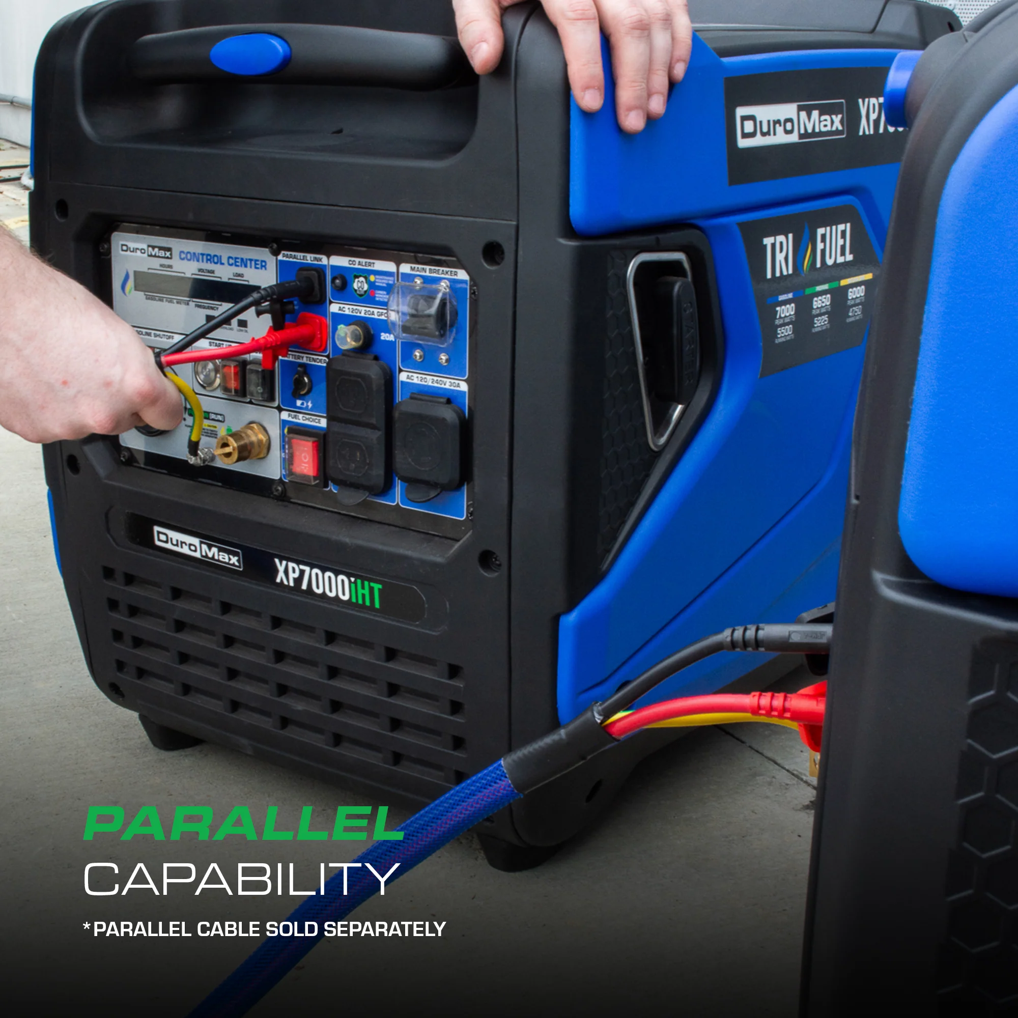 7,000 Watt Portable Tri Fuel Inverter Generator - Quiet, Low THD - Image 15