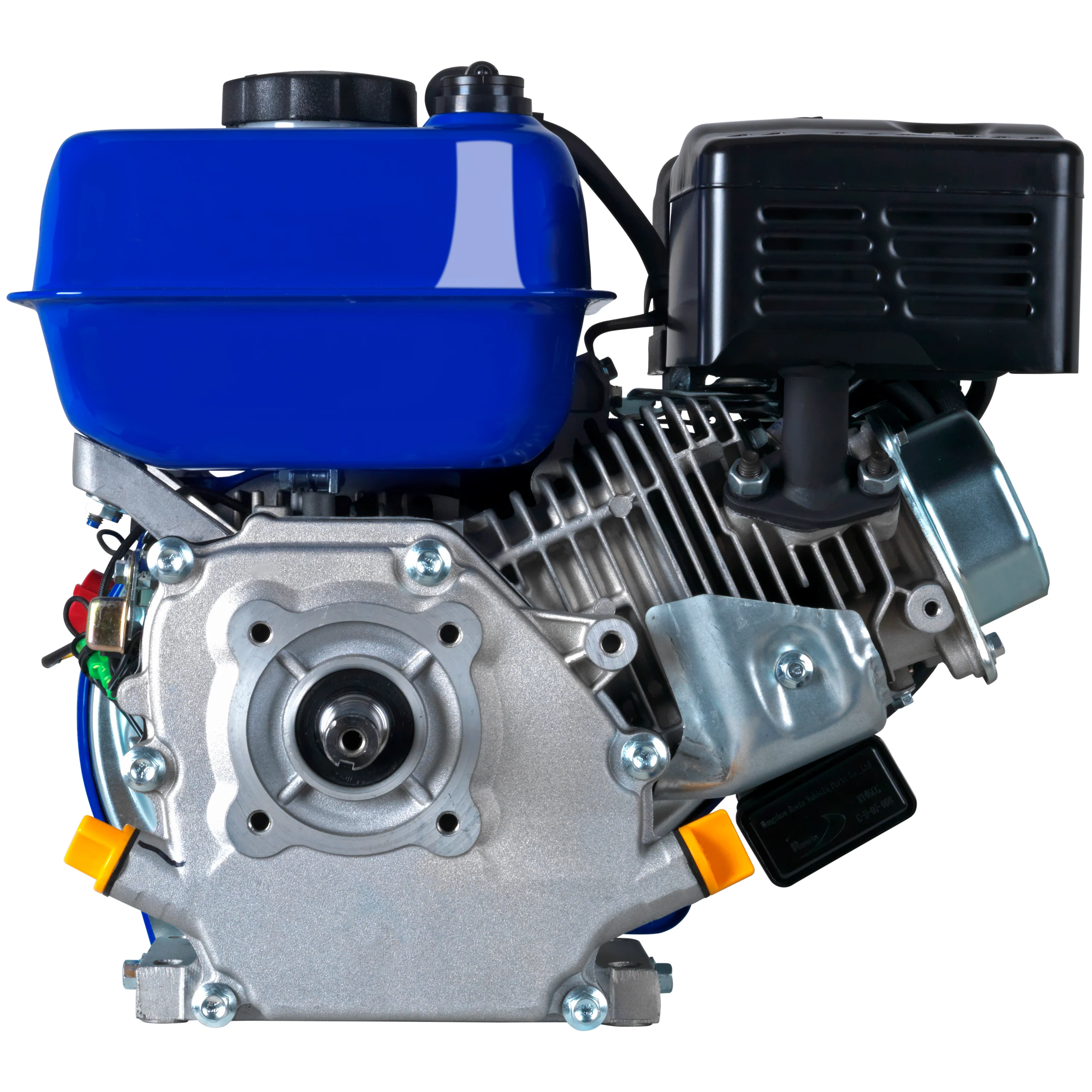 208cc 3/4-Inch Shaft Recoil/Electric Start Gasoline Engine - Image 4