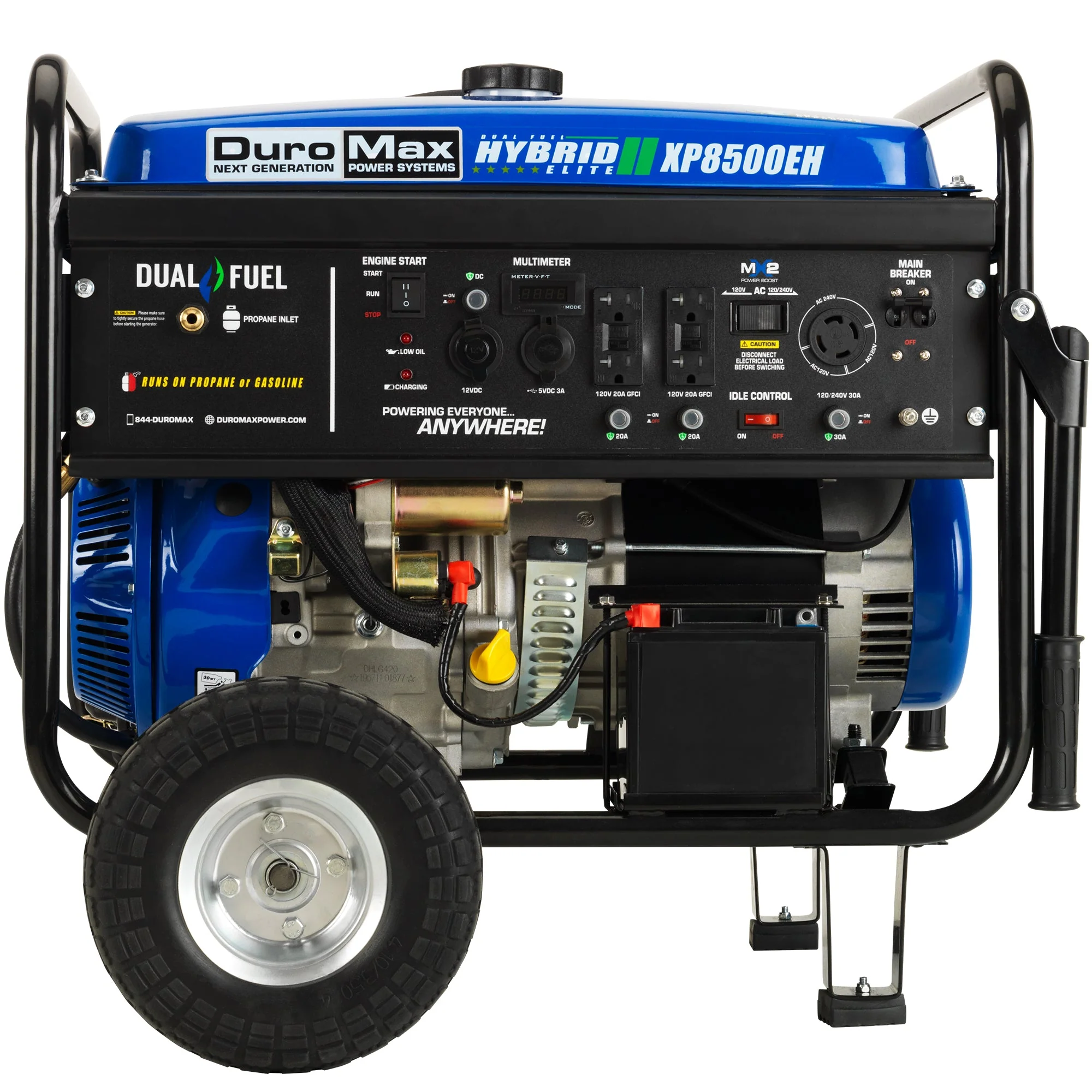 8,500 Watt Dual Fuel Portable Generator - Image 7