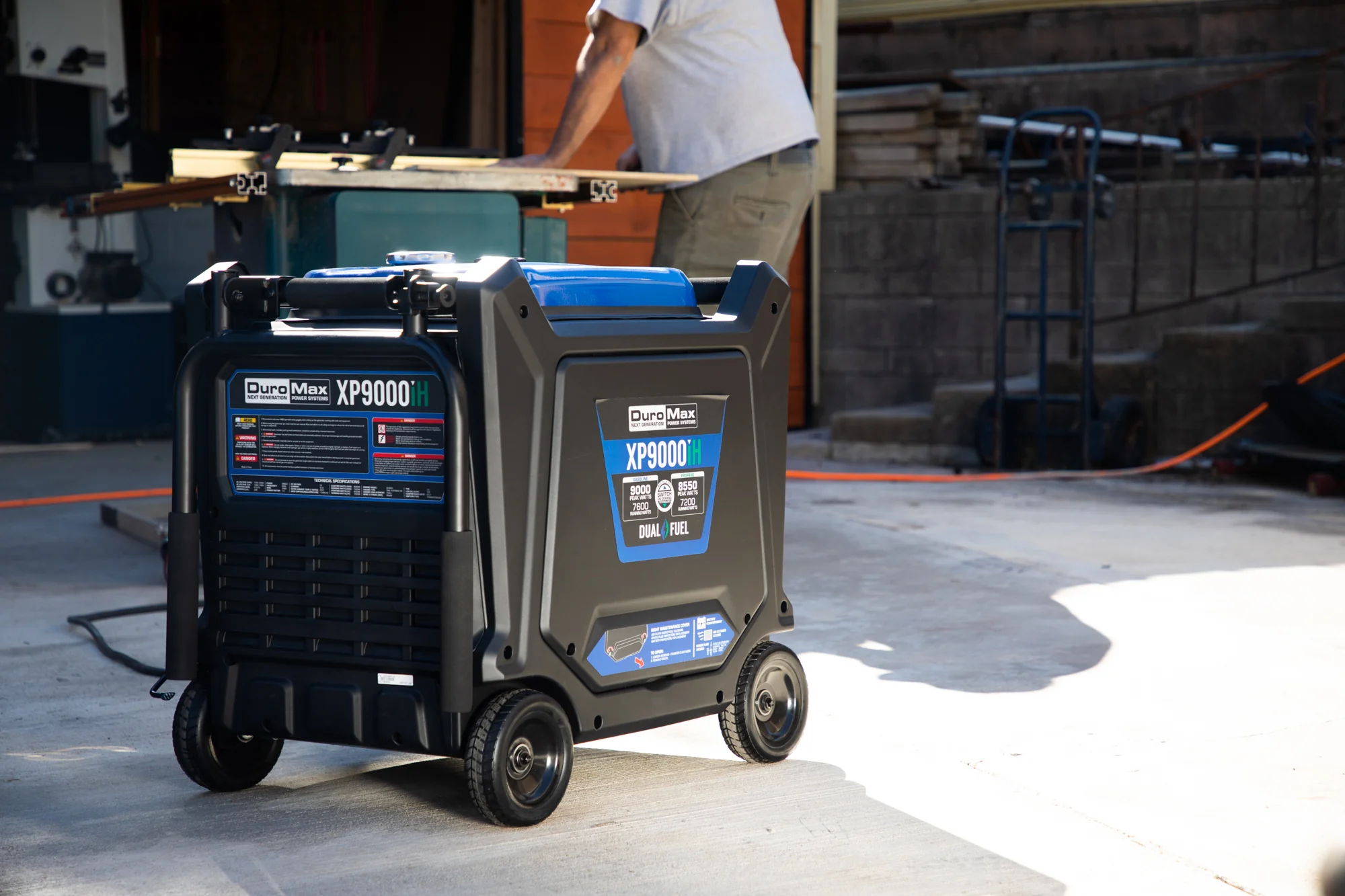 9,000 Watt Portable Dual Fuel Inverter Generator - Quiet, Low THD - Image 14