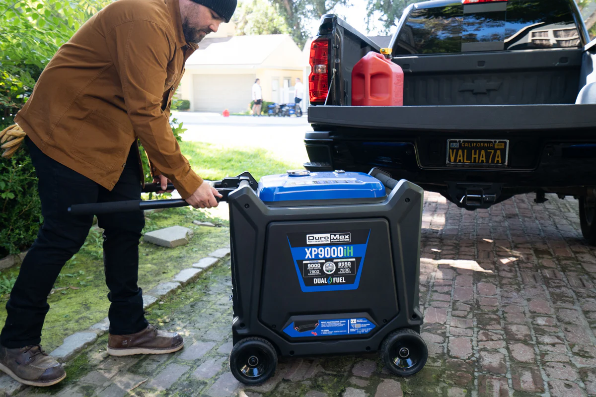 9,000 Watt Portable Dual Fuel Inverter Generator - Quiet, Low THD - Image 17