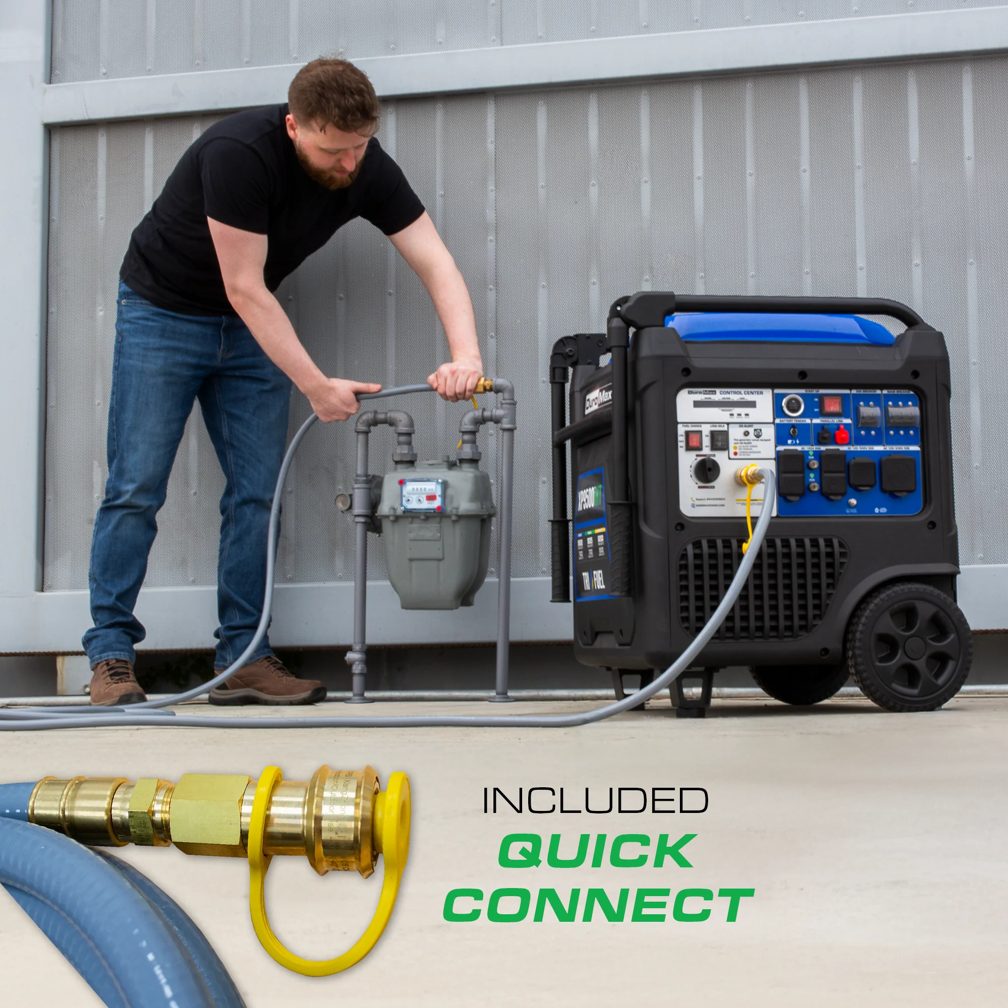 9,500 Watt Portable Tri Fuel Inverter Generator - Quiet, Low THD - Image 11