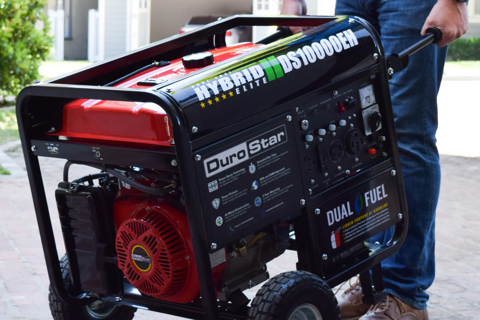 10,000 Watt Dual Fuel Portable Generator - Image 25