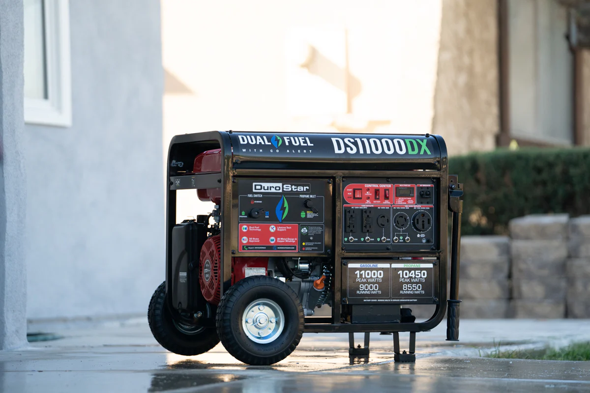 11,000 Watt Dual Fuel Portable Generator w/ CO Alert - Image 22