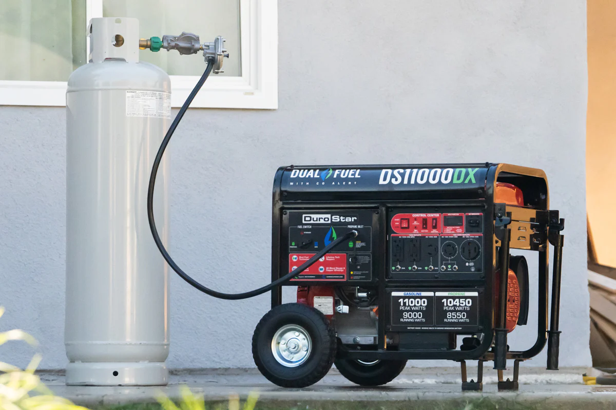 11,000 Watt Dual Fuel Portable Generator w/ CO Alert - Image 27