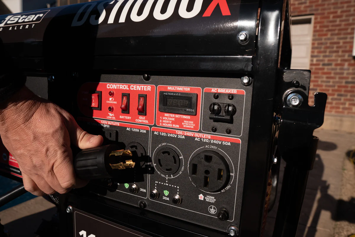 11,000 Watt Gasoline Portable Generator w/ CO Alert - Image 14