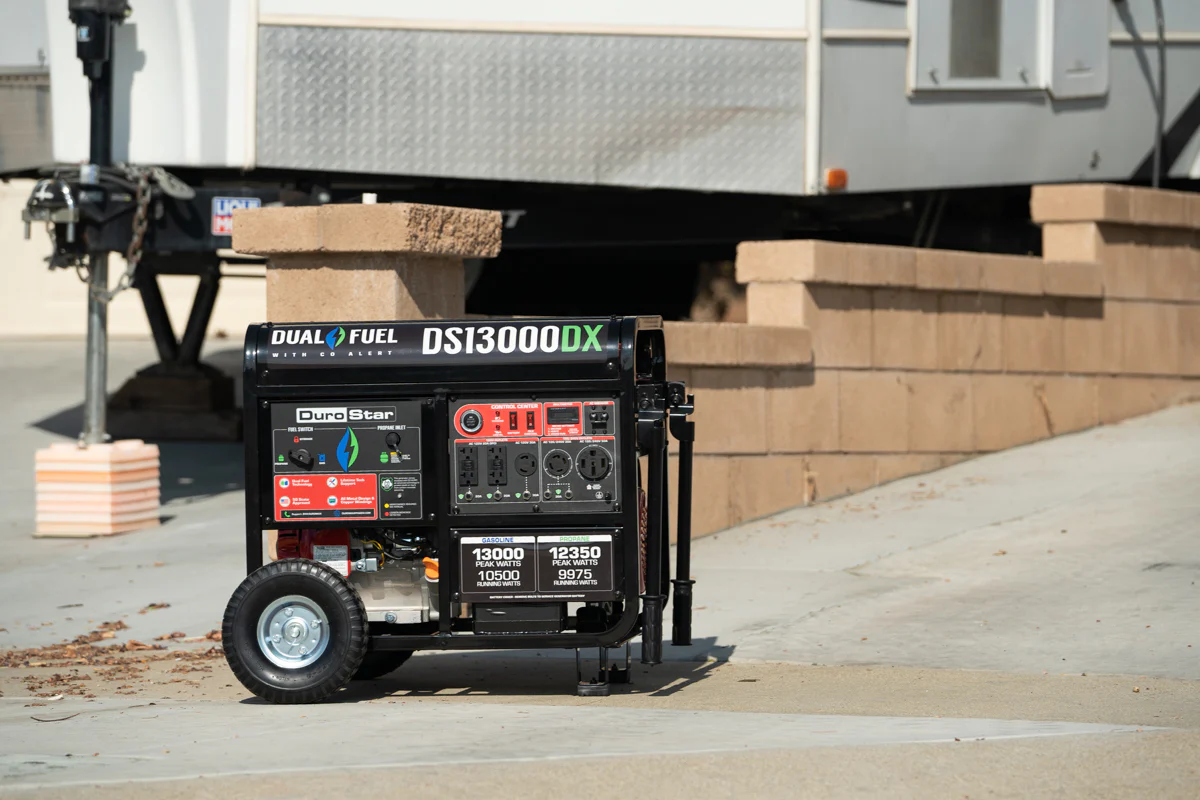 13,000 Watt Dual Fuel Portable Generator w/ CO Alert - Image 15