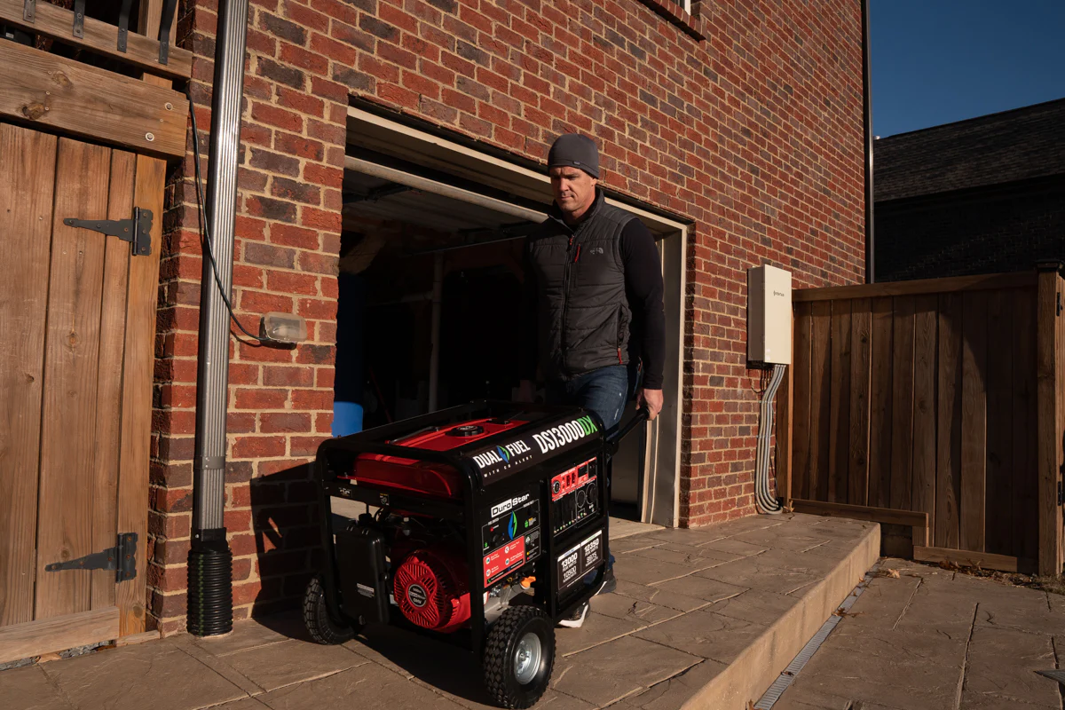 13,000 Watt Dual Fuel Portable Generator w/ CO Alert - Image 19