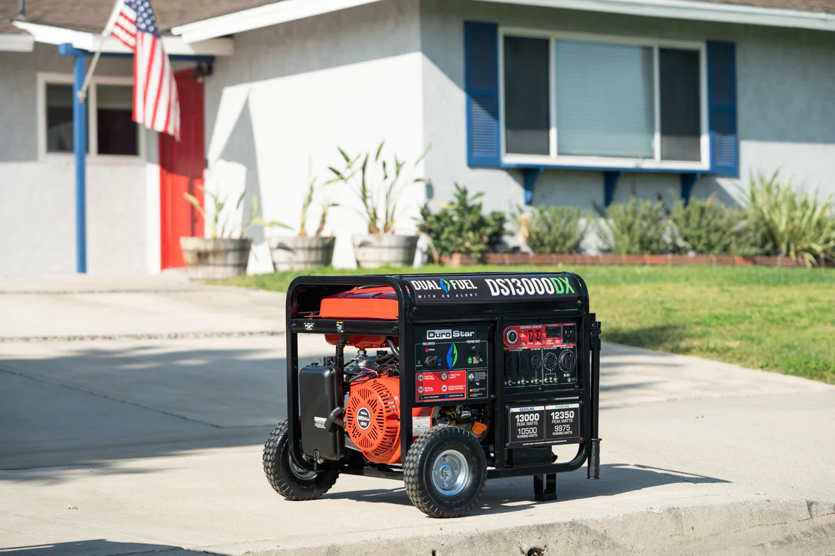 13,000 Watt Dual Fuel Portable Generator w/ CO Alert - Image 29