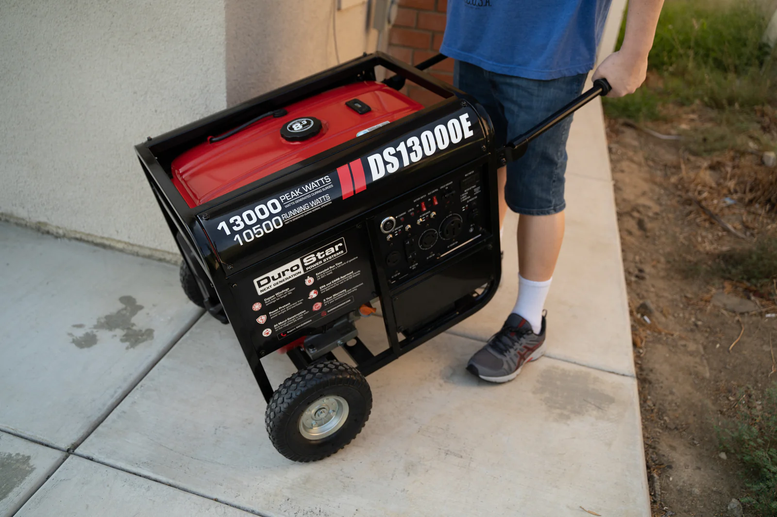 13,000 Watt Gasoline Portable Generator - Image 10