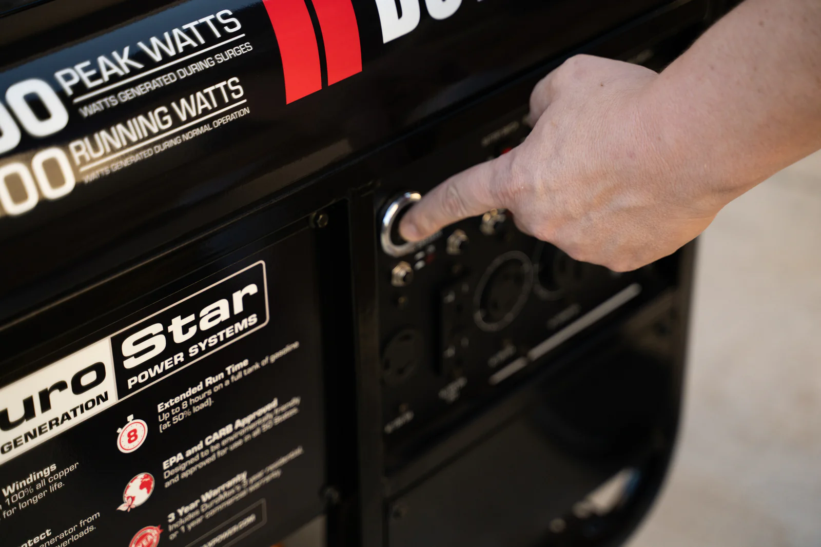 13,000 Watt Gasoline Portable Generator - Image 12