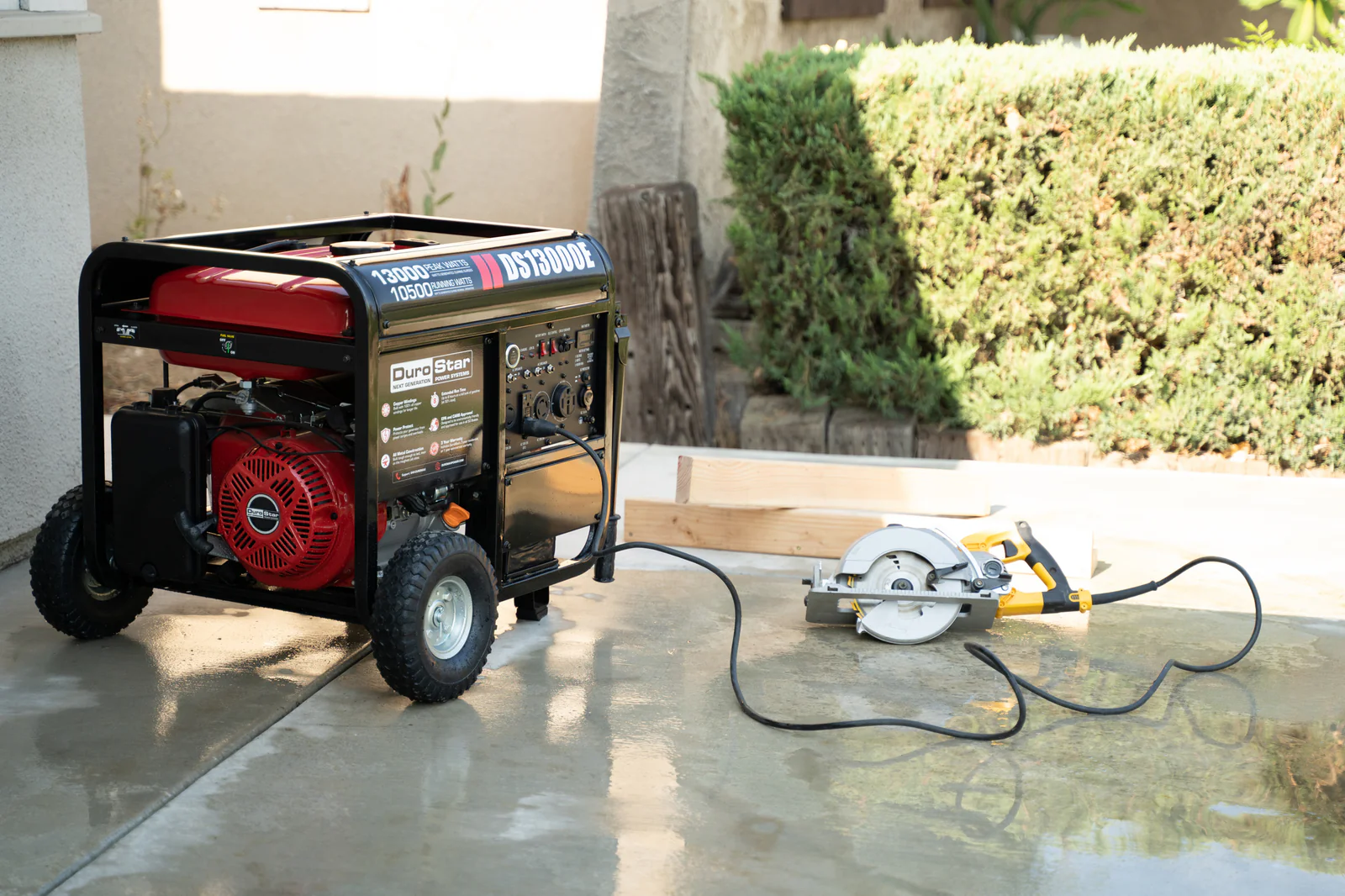 13,000 Watt Gasoline Portable Generator - Image 13
