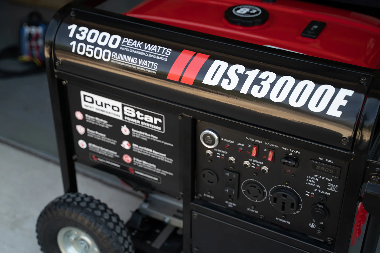 13,000 Watt Gasoline Portable Generator - Image 17