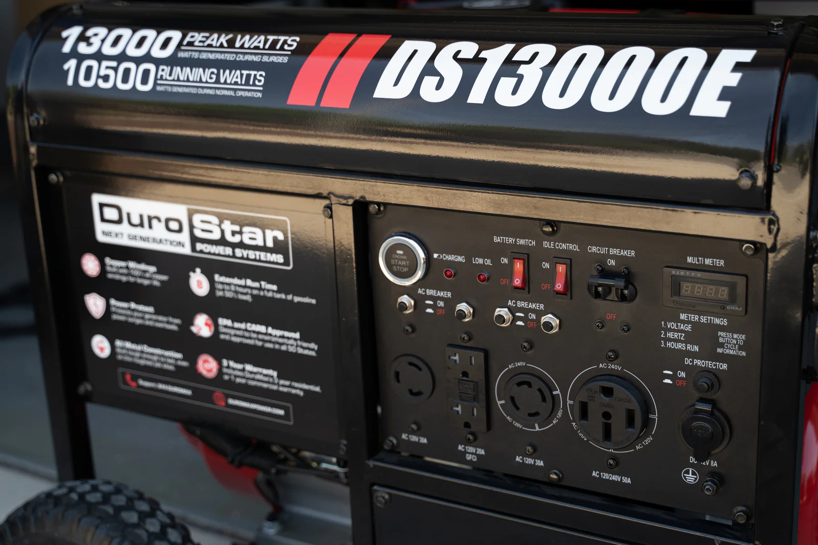 13,000 Watt Gasoline Portable Generator - Image 19