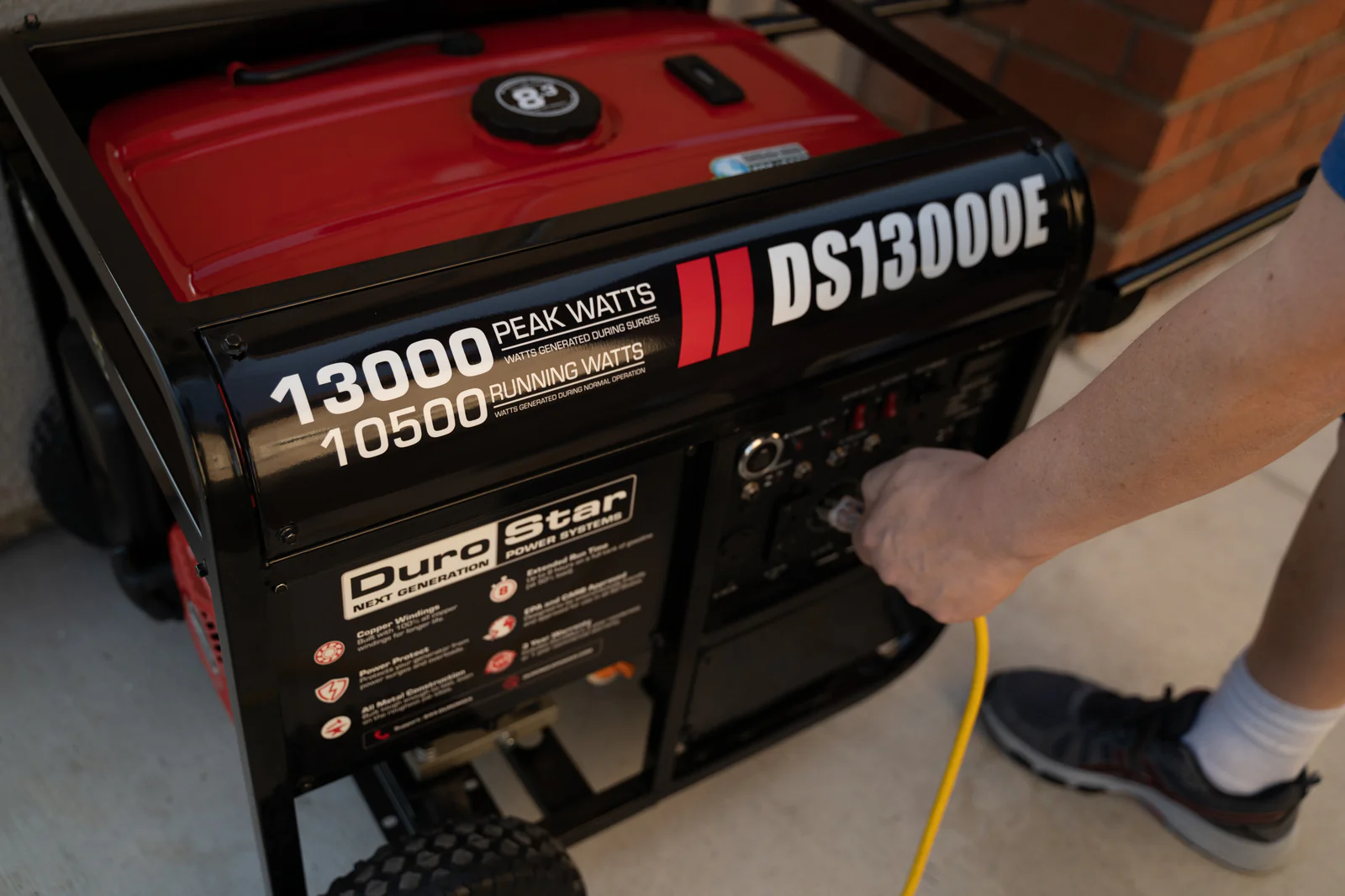13,000 Watt Gasoline Portable Generator - Image 21