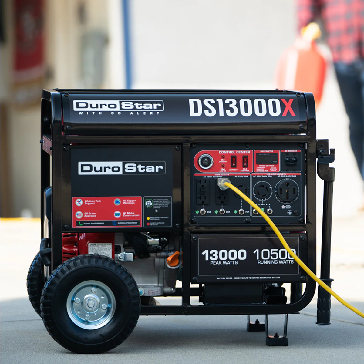 13,000 Watt Gasoline Portable Generator w/ CO Alert - Image 11