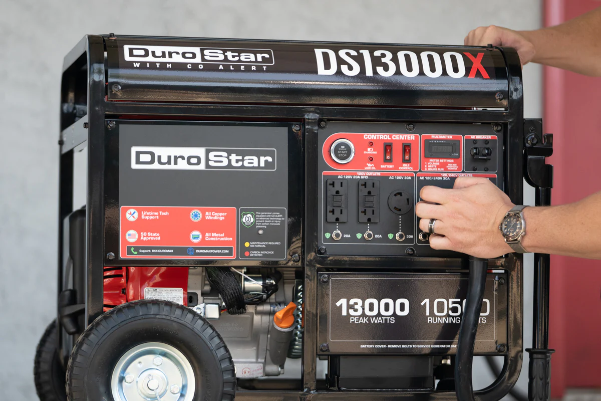 13,000 Watt Gasoline Portable Generator w/ CO Alert - Image 16