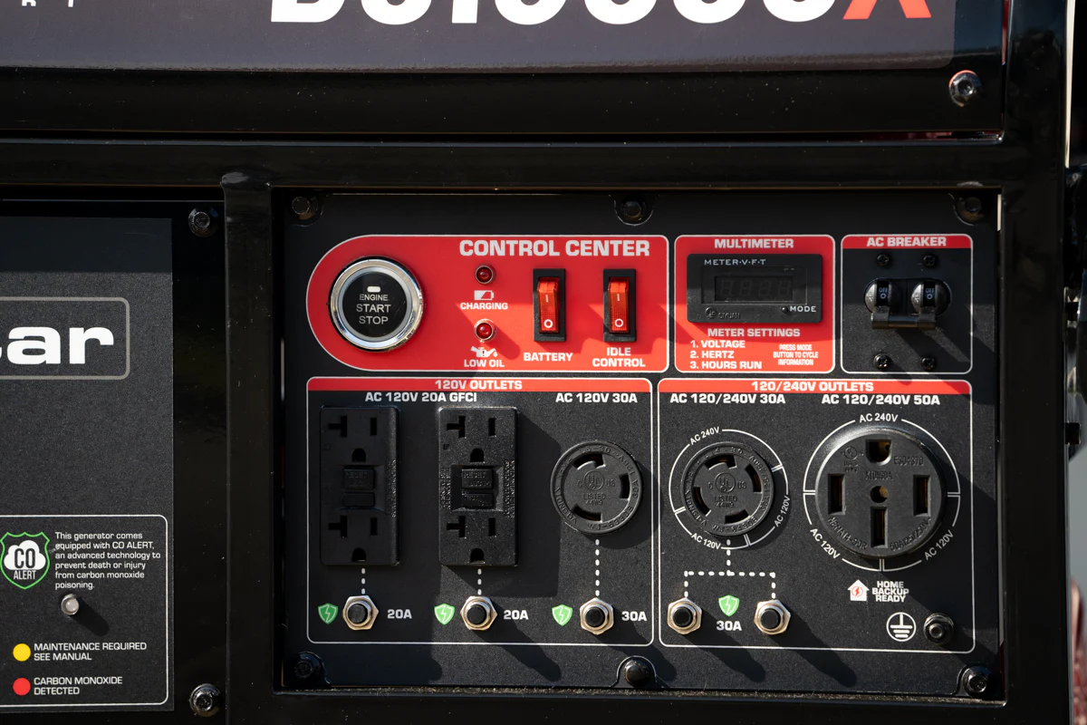 13,000 Watt Gasoline Portable Generator w/ CO Alert - Image 28