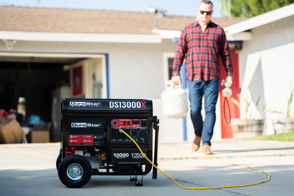 13,000 Watt Gasoline Portable Generator w/ CO Alert - Image 30