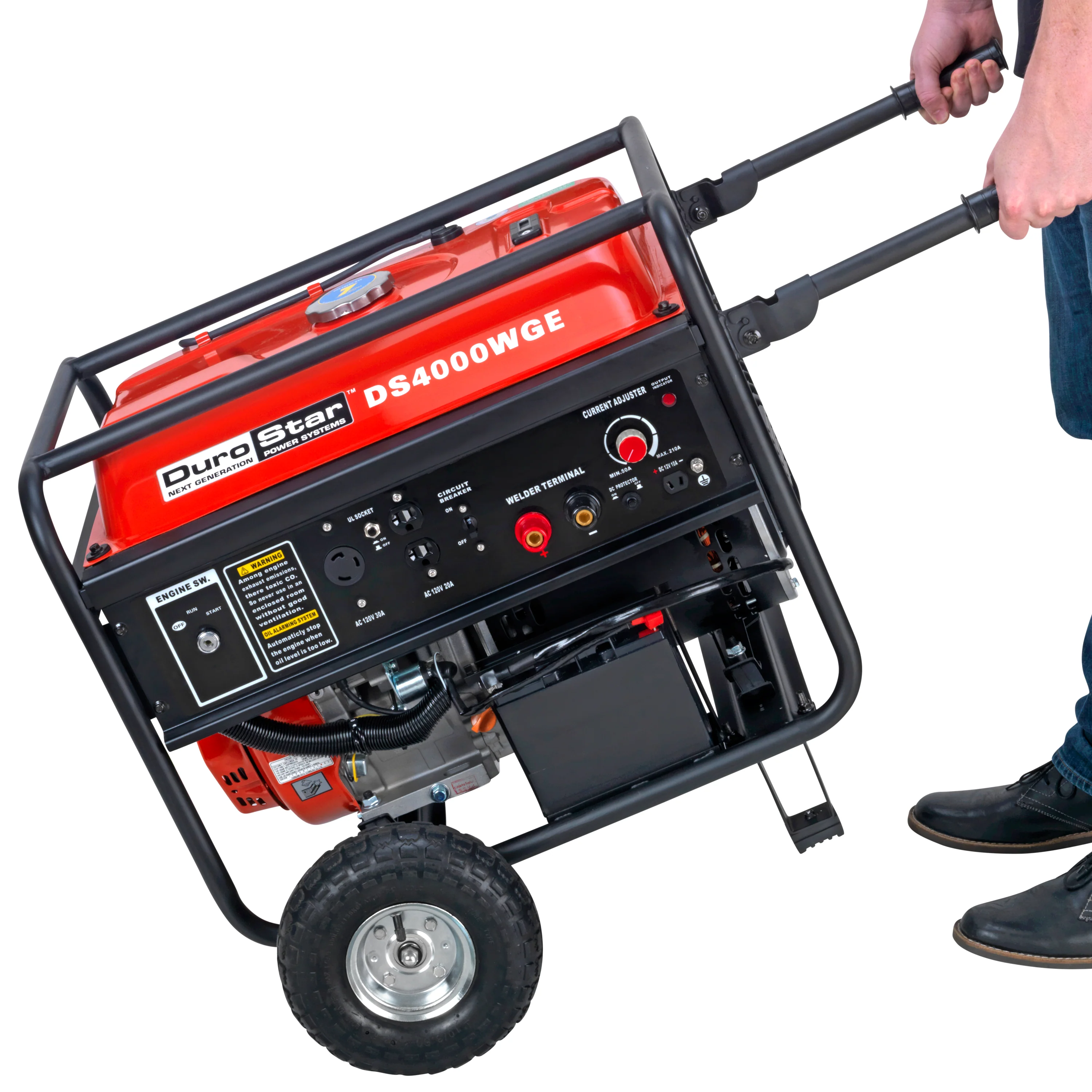 210-Amp Gasoline Portable Welding Generator - Image 3