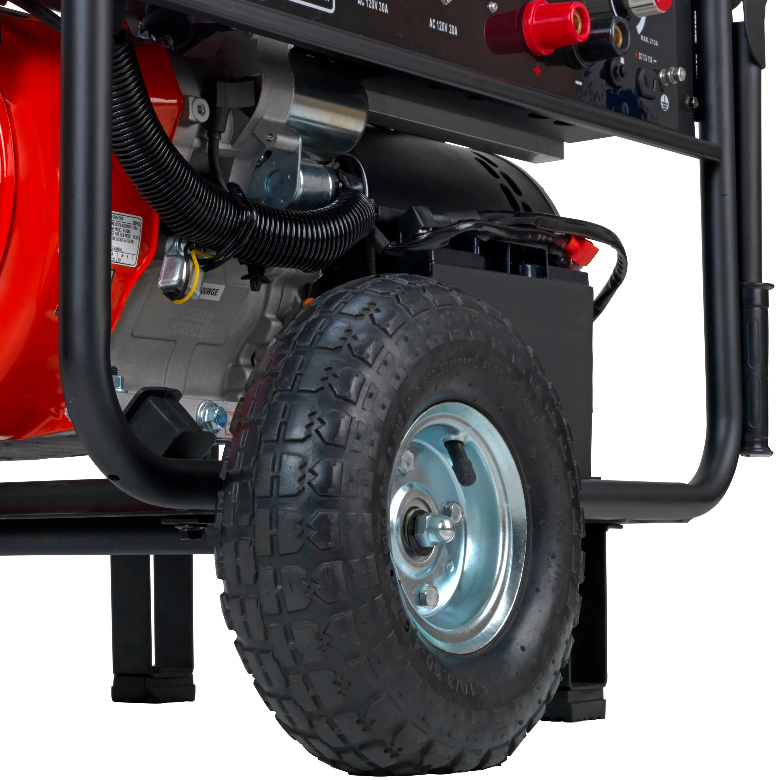 210-Amp Gasoline Portable Welding Generator - Image 4