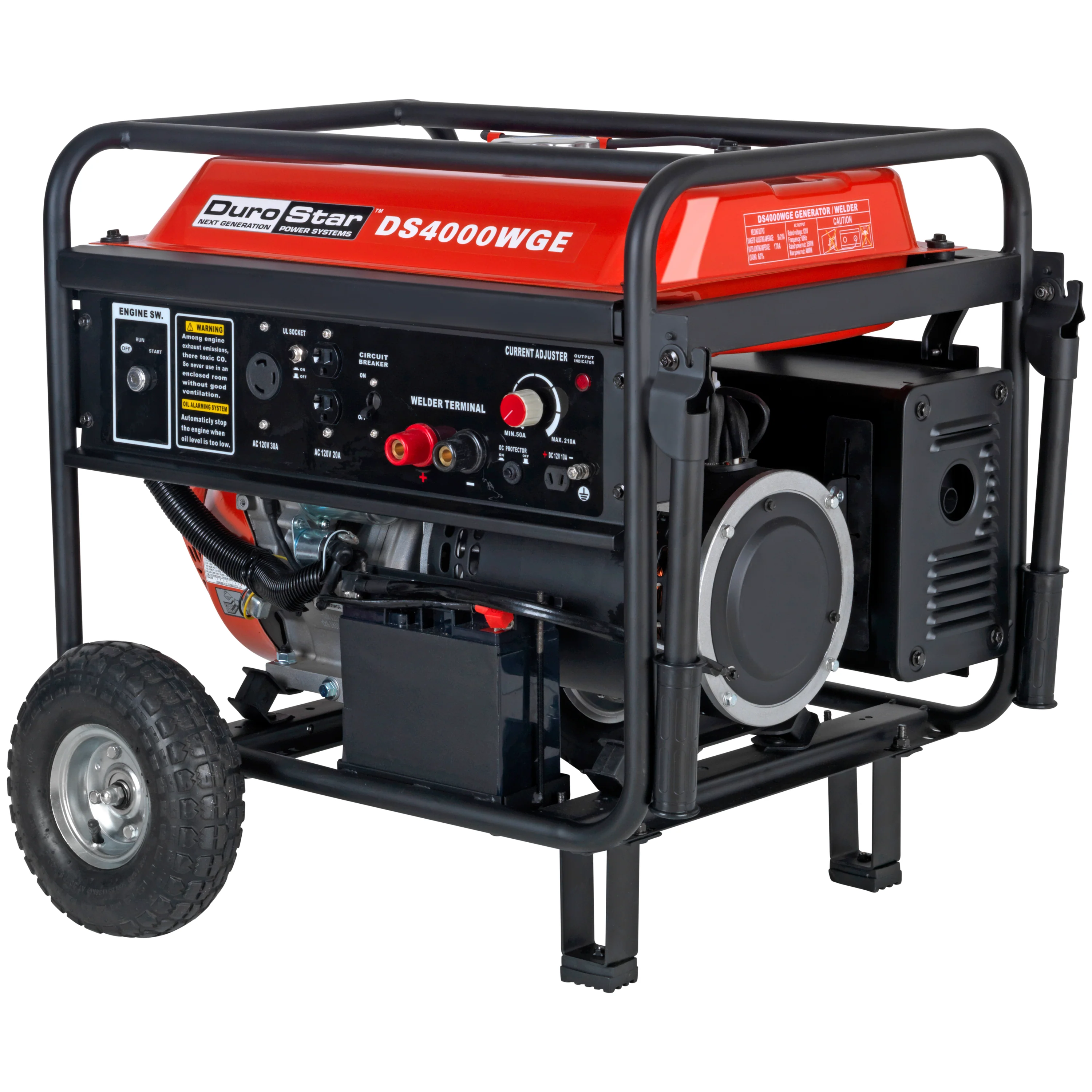 210-Amp Gasoline Portable Welding Generator - Image 7