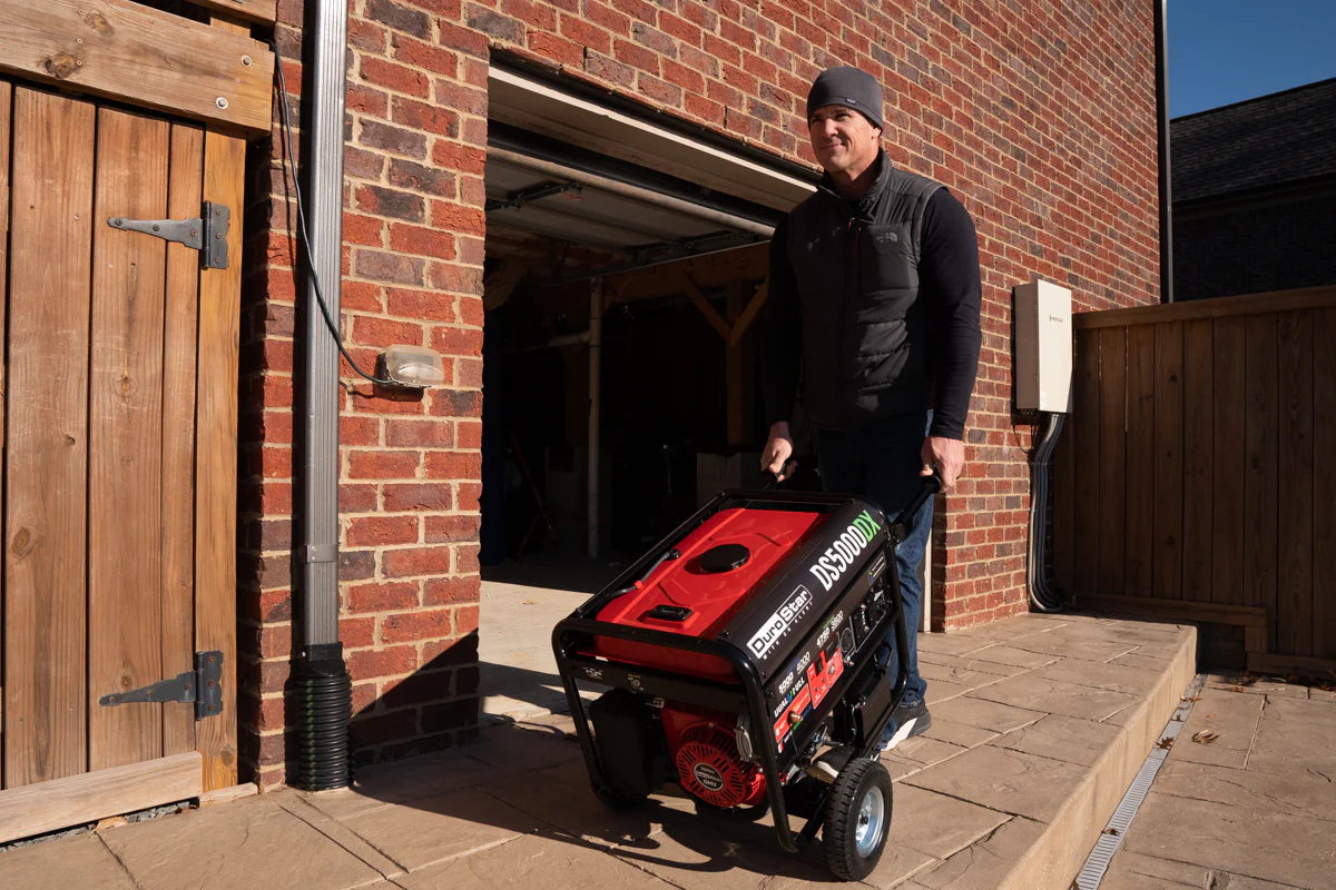 4,500 Watt Dual Fuel Portable Generator w/ CO Alert - Image 17