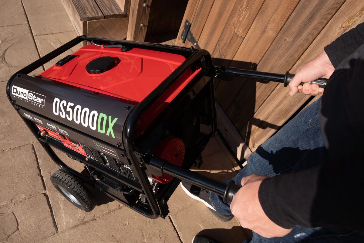 4,500 Watt Dual Fuel Portable Generator w/ CO Alert - Image 23