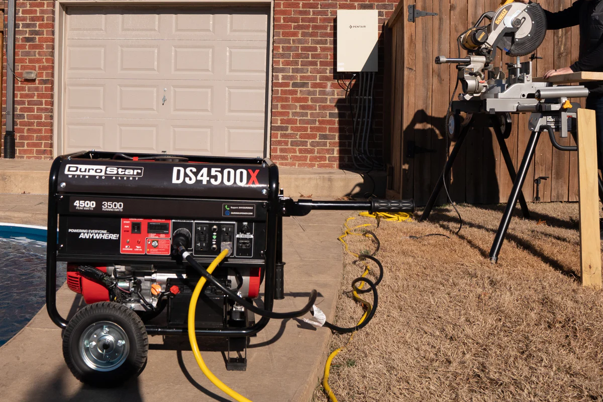 4,500 Watt Gasoline Portable Generator w/ CO Alert - Image 13