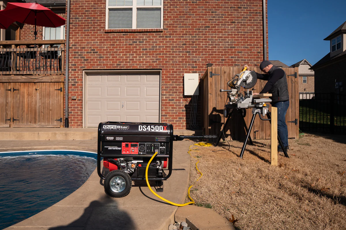 4,500 Watt Gasoline Portable Generator w/ CO Alert - Image 17