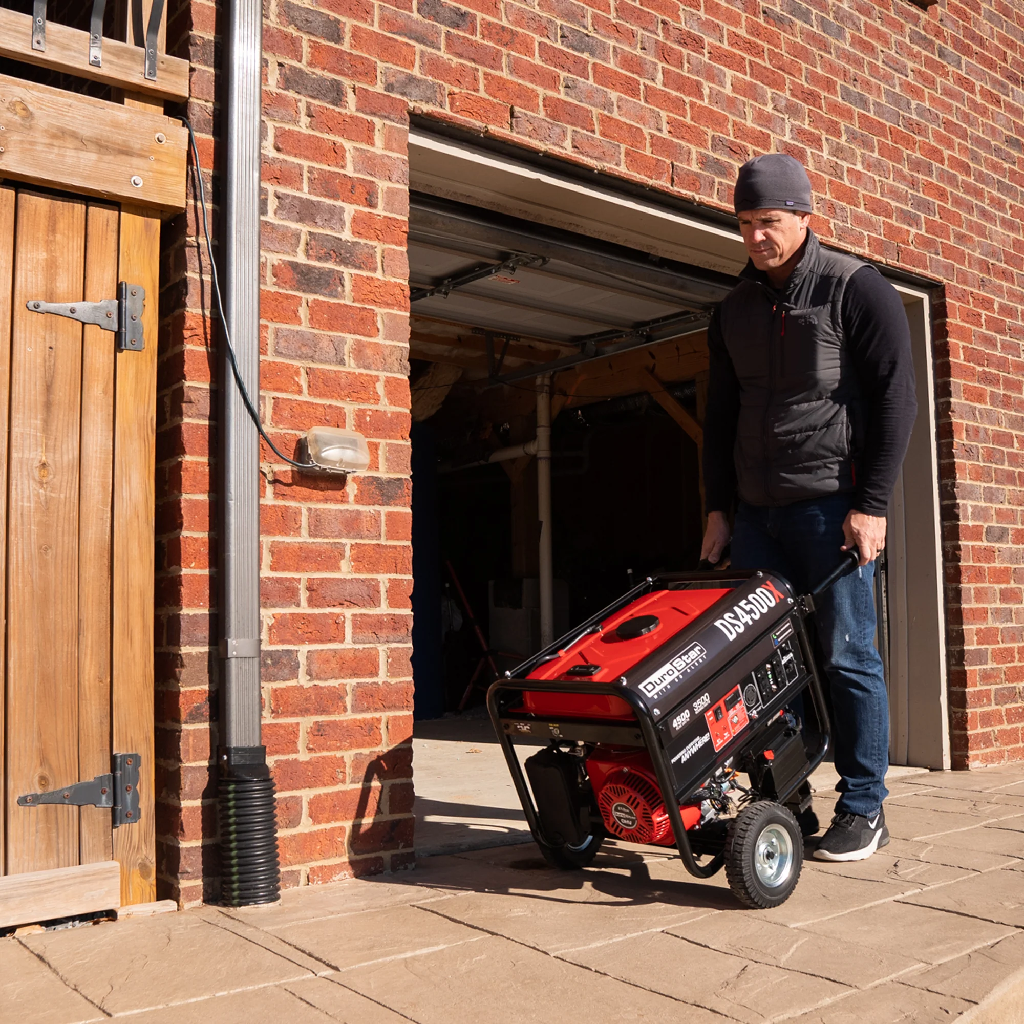 4,500 Watt Gasoline Portable Generator w/ CO Alert - Image 3