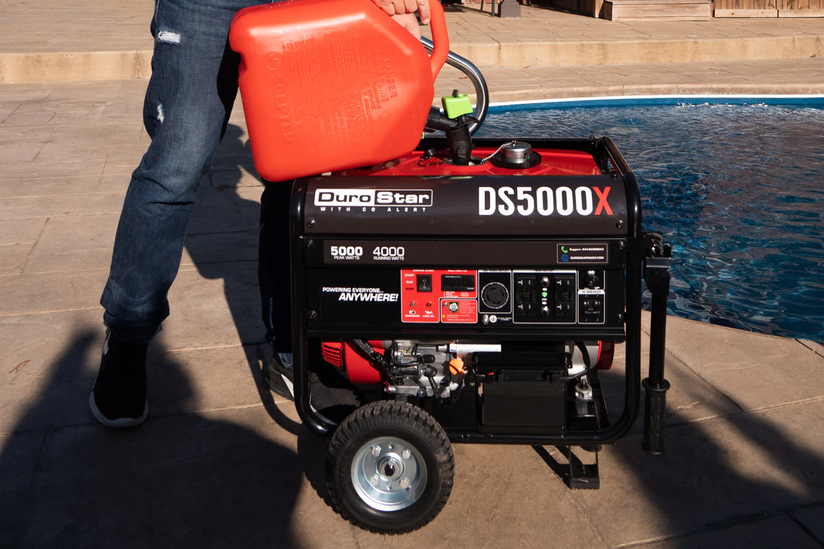 5,000 Watt Dual Fuel Portable Generator w/ CO Alert - Image 13