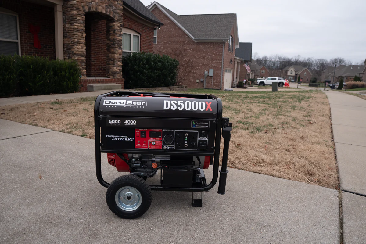 5,000 Watt Gasoline Portable Generator w/ CO Alert - Image 12