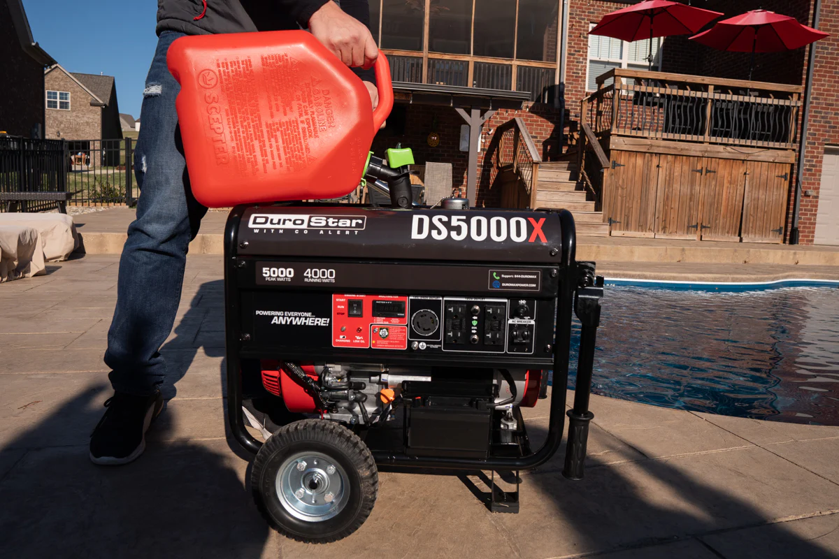 5,000 Watt Gasoline Portable Generator w/ CO Alert - Image 13