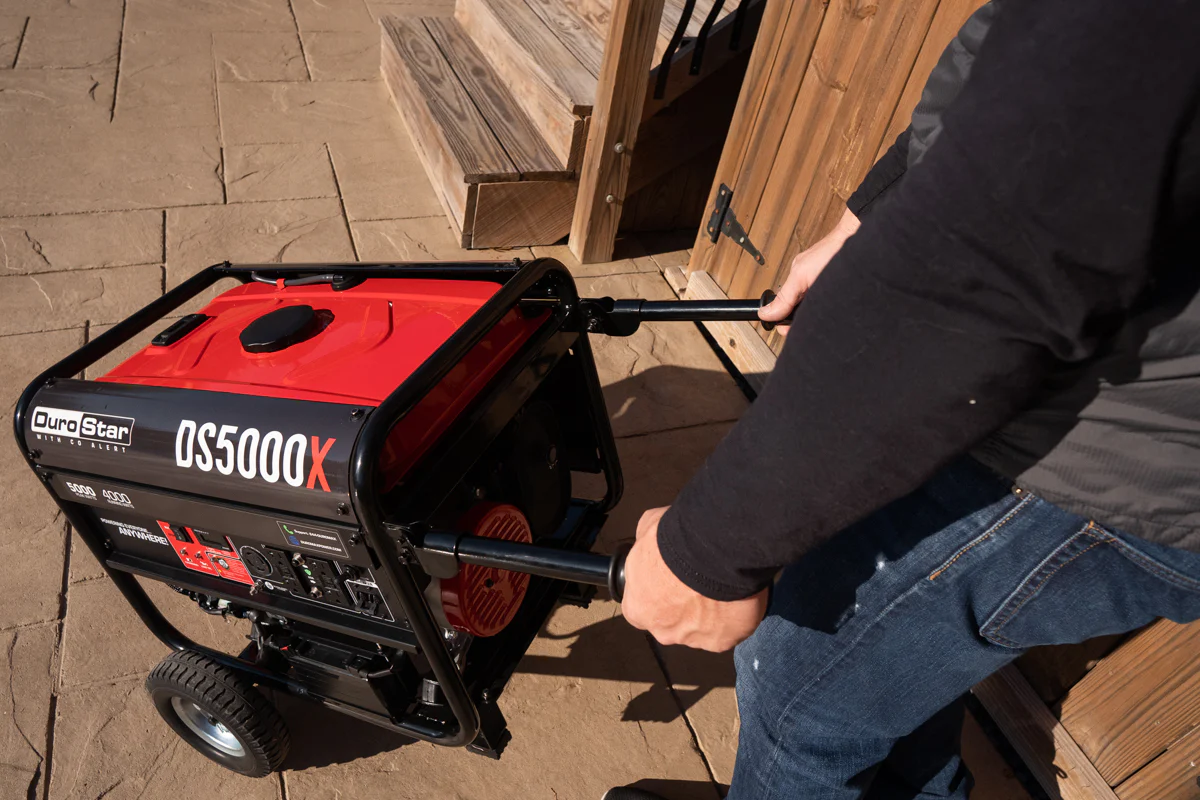 5,000 Watt Gasoline Portable Generator w/ CO Alert - Image 14